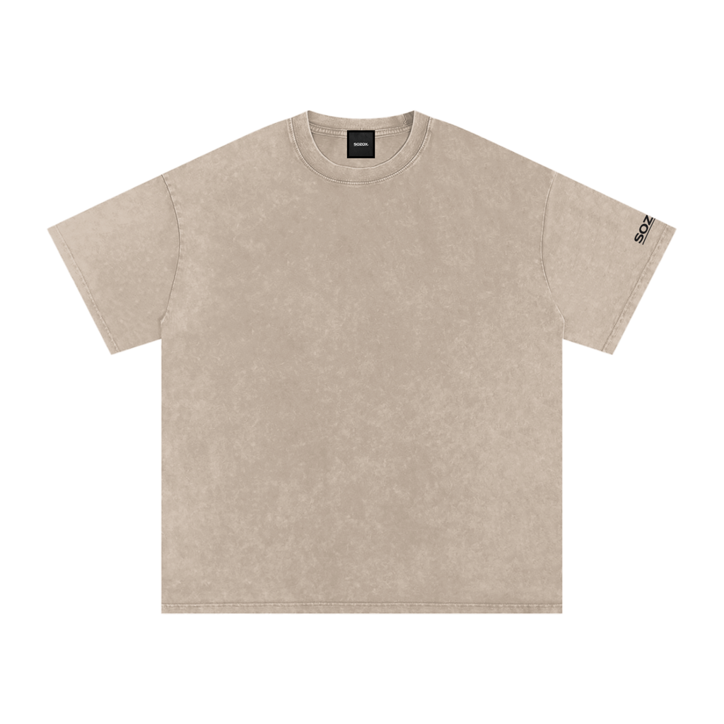 SOZOX Washed  T-Shirt